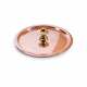 MAUVIEL 6528.02 - Collection M'minis - Couvercle en cuivre pour casserolette monture Bronze